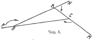 Вращение сторон треугольника
