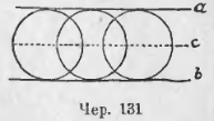 Круг, касающийся двух параллельных прямых